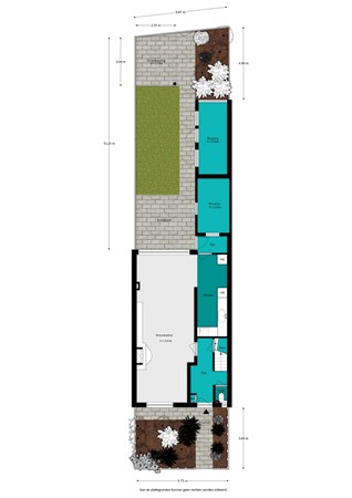 Plattegrond - Mauritsweg 16, 4791 JL Klundert - Mauritsweg 16 Situatie - 2D.jpg